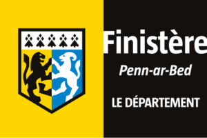 Flag of the Department of Finistere.svg - Quimper Brest